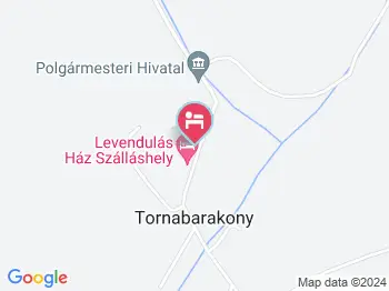 Zsályás-ház Tornabarakony a térképen