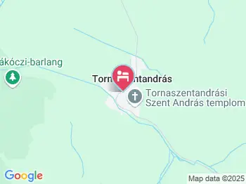 Gulipán Vendégház Tornaszentandrás a térképen