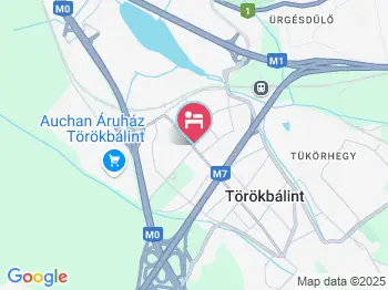 Éva Panzió Törökbálint a térképen