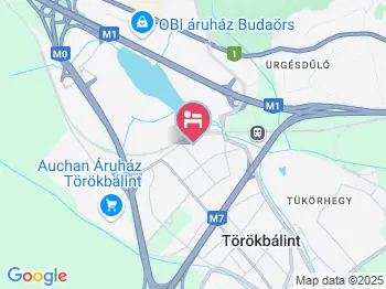 Hotel Lovagkirály Törökbálint a térképen