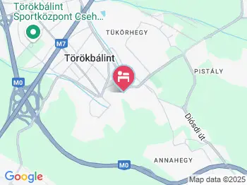 Piri Panzió Törökbálint a térképen