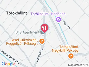 Tücsi-Süti Cukrászda Törökbálint a térképen