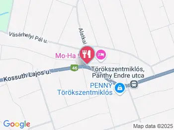 Ibolya Cukrászda Törökszentmiklós a térképen