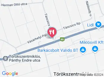 Rákóczi Sütöde Mintaboltja Törökszentmiklós a térképen