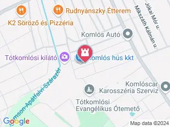 Szlovák Néprajzi Ház Tótkomlós a térképen