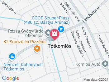 Tótkomlósi Tanyamúzeum Tótkomlós a térképen