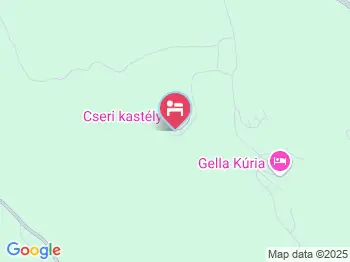 Cseri Kastély Szálloda & Étterem Tótvázsony a térképen