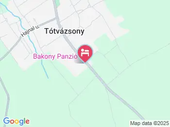 Hotel Bakony Tótvázsony a térképen