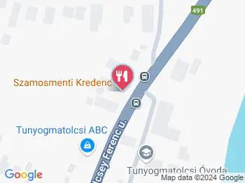 Szamosmenti Kredenc Tunyogmatolcs a térképen