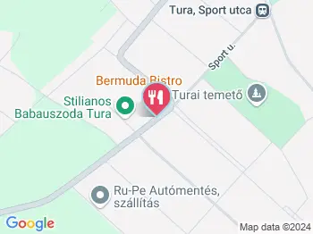 Bermuda Bistro Tura a térképen