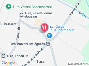 Flamingó Söröző Tura a térképen