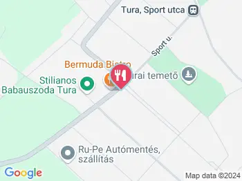 Fűzfa Büfé Tura a térképen