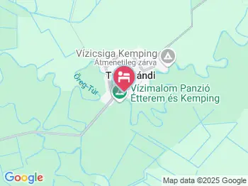 Erdőszéli Vendégház Túristvándi a térképen