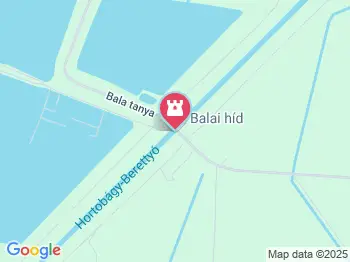 Balai híd Túrkeve a térképen