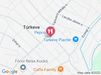 Keve Étterem Túrkeve a térképen