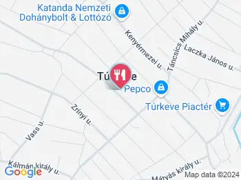 Kópia Cukrászda Túrkeve a térképen