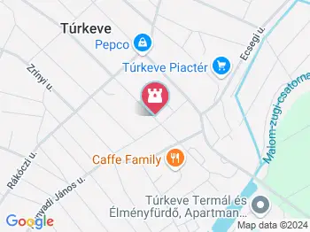 Korda Sándor Túrkeve a térképen