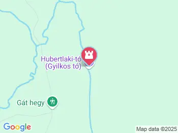 Bakonyi Gyilkos-tó Ugod a térképen