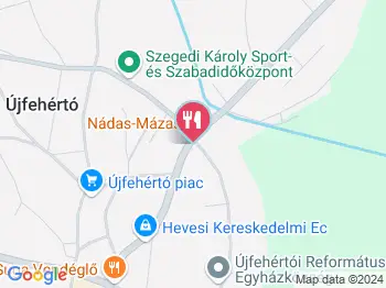 Cana Pékség Újfehértó a térképen