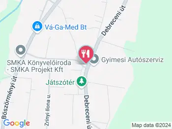 Király Kocsma Újfehértó a térképen