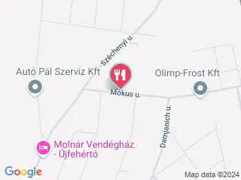 Mókuskerék Kocsma Újfehértó a térképen