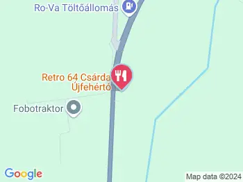 Retro 64 Csárda Újfehértó a térképen