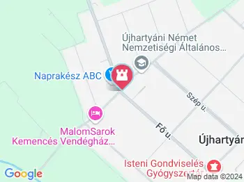 I. Grassalkovich Antal gróf szobra Újhartyán a térképen