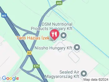 Tánti Házias Ízek Újhartyán a térképen