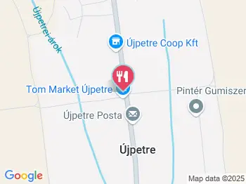 Arany Ászok Eszpresszó Újpetre a térképen