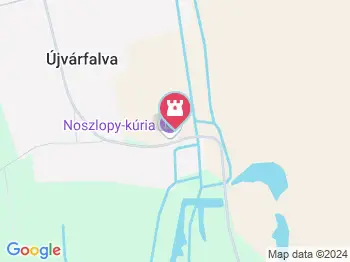 Noszlopy Kúria Újvárfalva a térképen