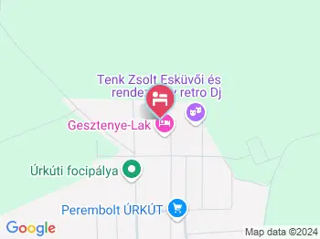 Gesztenye-Lak Úrkút a térképen