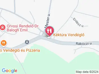 Kéktúra Vendéglő Úrkút a térképen