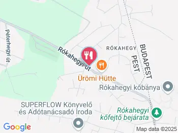 Ürömi Hütte Üröm a térképen