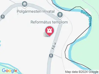 I-II. világháborús emlékmű Uszka a térképen