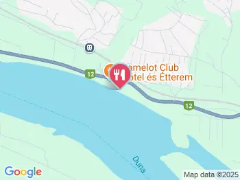 Camelot Club Hotel & Étterem Vác a térképen