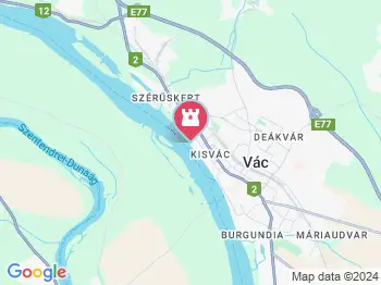 Dunakanyar Eye Vác a térképen