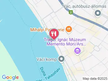 Focus Kerékpár Kávézó Vác a térképen