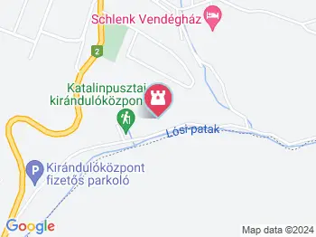 Gyadai tanösvény Vác a térképen