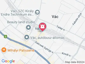 Kolodko: Anyám tyúkja miniszobor Vác a térképen