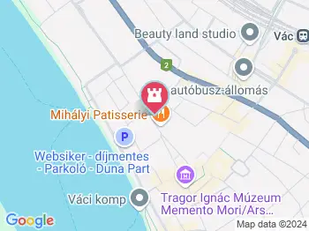 Kolodko: Csúzli miniszobor Vác a térképen