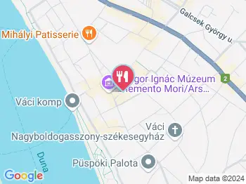 Sashimi Étterem Vác a térképen