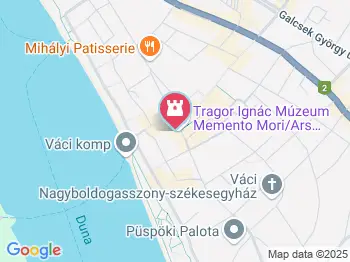 A Görög Templom Kiállítóterem Vác a térképen