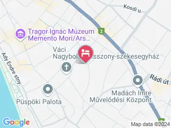 Tulip Home Vác a térképen