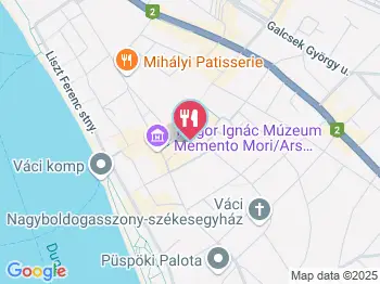 Váci Curia Borház & Borgyűjteménytár Vác a térképen