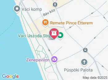 Váci Strandfürdő és Uszoda Vác a térképen