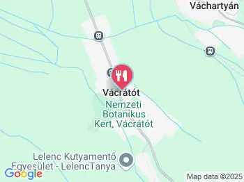 Hangulat Étterem és Panzió Vácrátót a térképen