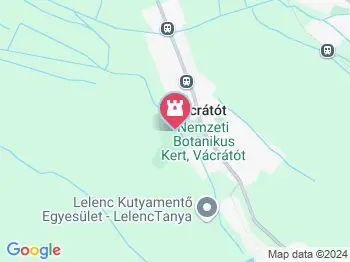 Nagy-tó Vácrátót a térképen