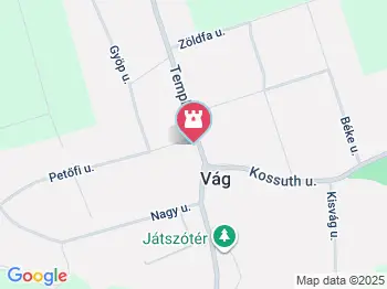 Vági Helytörténeti Gyűjtemény Vág a térképen