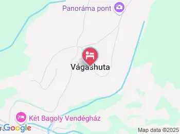 Koronás Vad Vendégház Vágáshuta a térképen