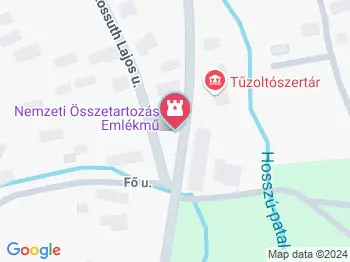 Nemzeti Összetartozás Emlékmű Vágáshuta a térképen